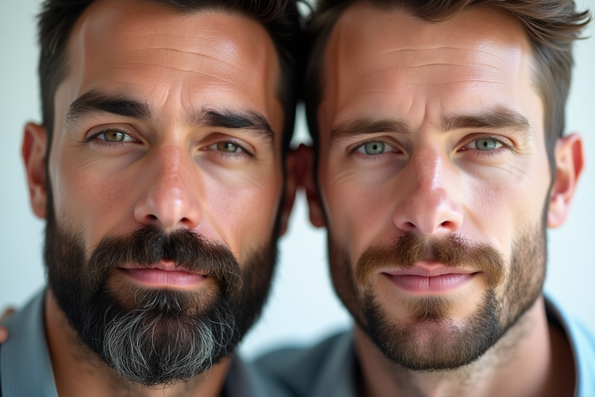 barbe visage