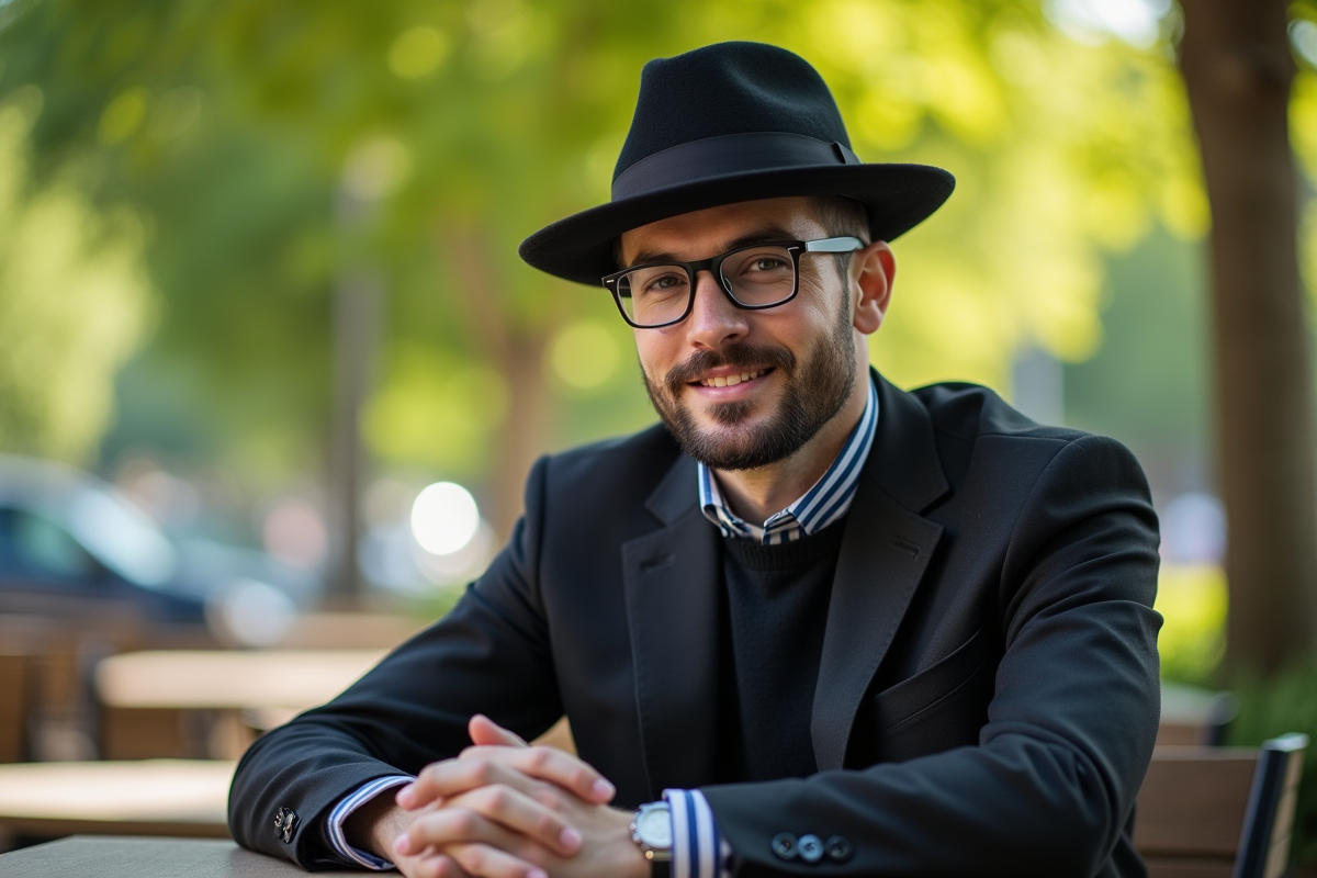 chapeau lunettes