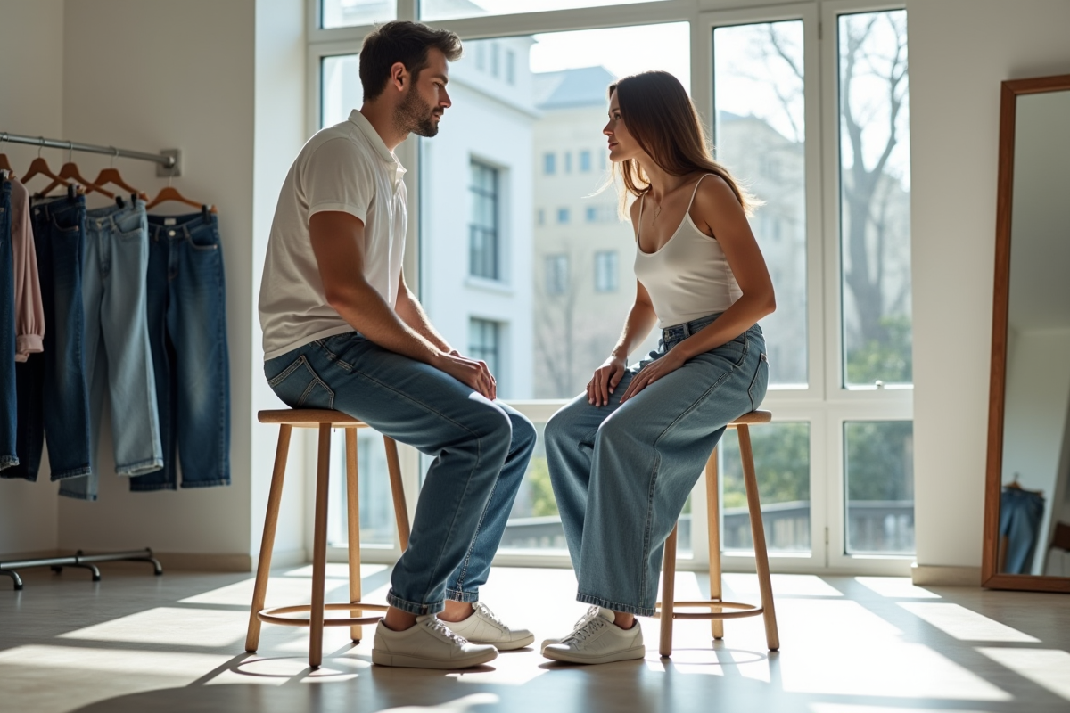 jeans tendance
