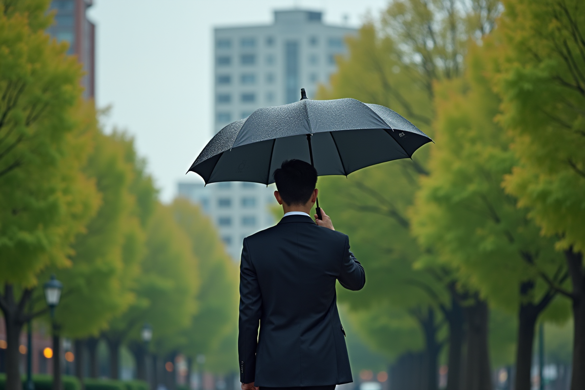 parapluie main