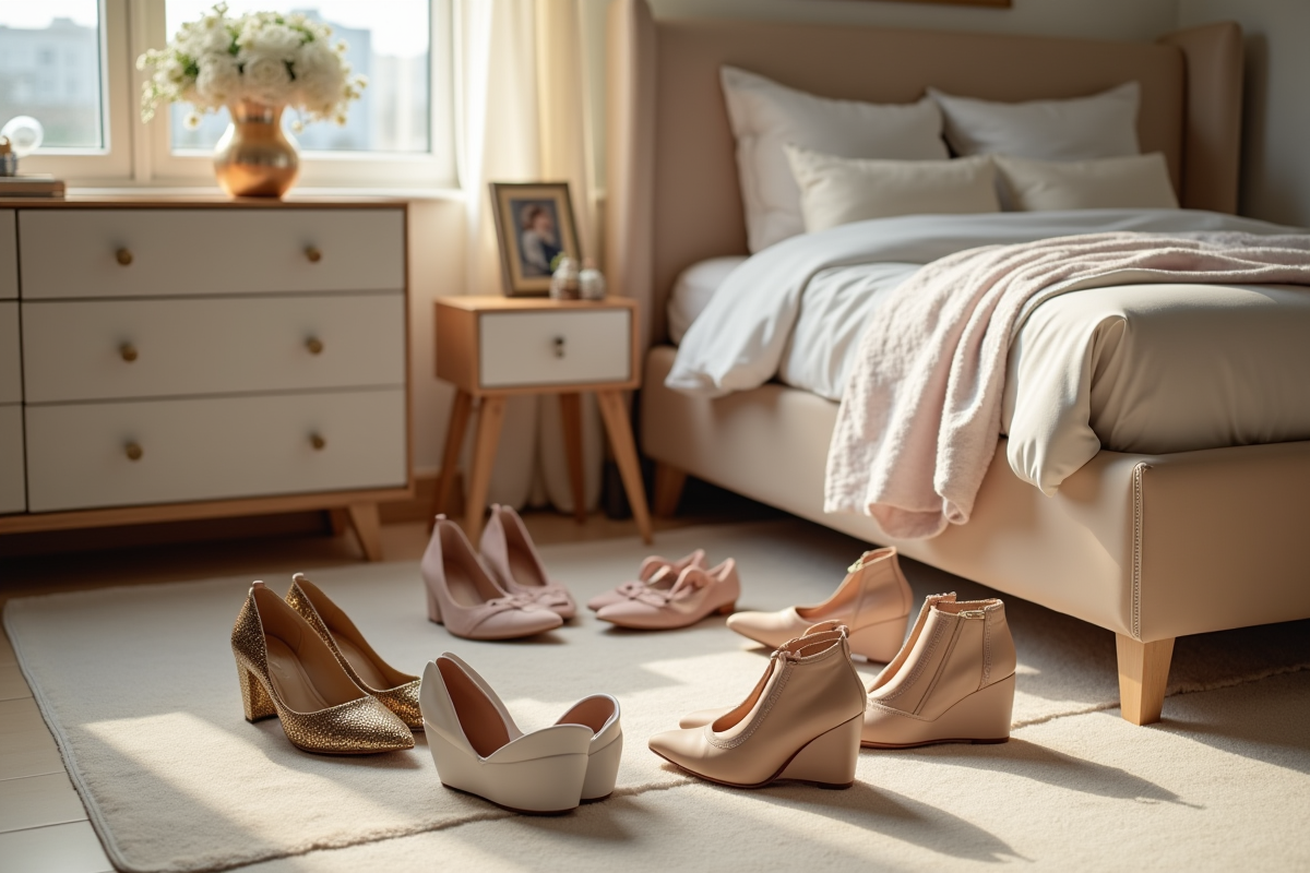 chaussures variées